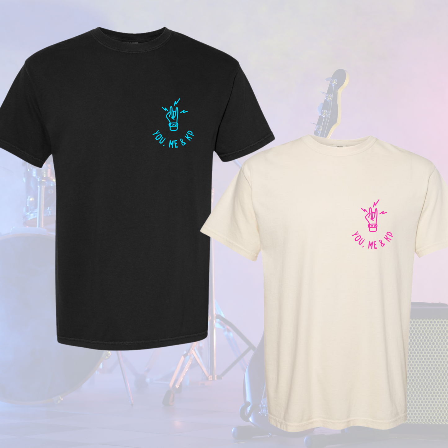 You, Me and KP Band Tee: Rocker Logo