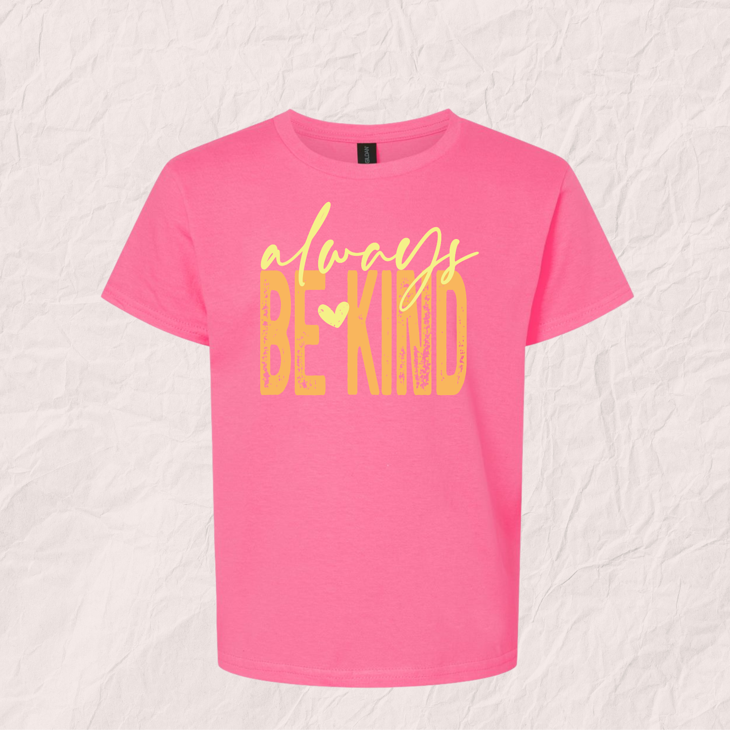 Wrapped in Colour Fundraiser Youth Tee: Always Be Kind