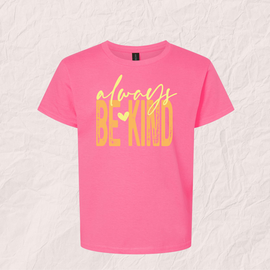 Wrapped in Colour Fundraiser Youth Tee: Always Be Kind