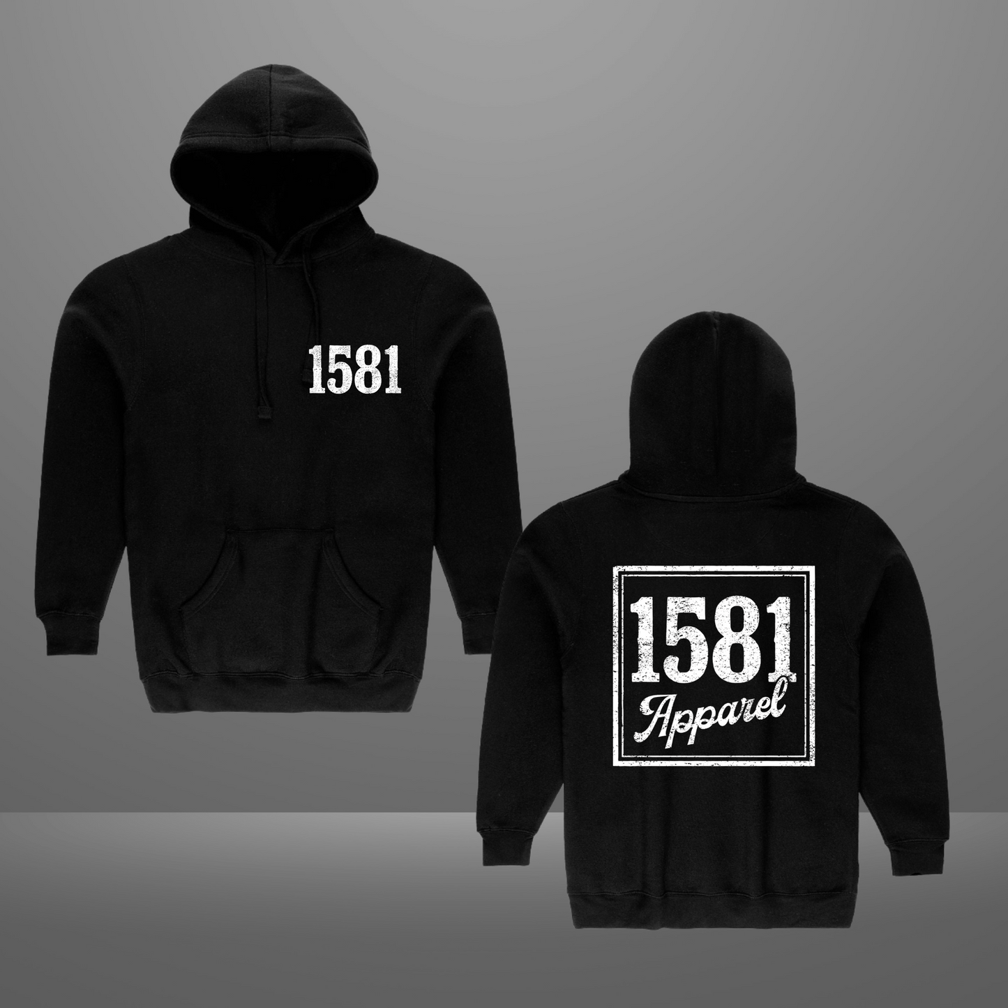 1581 Hoodie: Front and Back