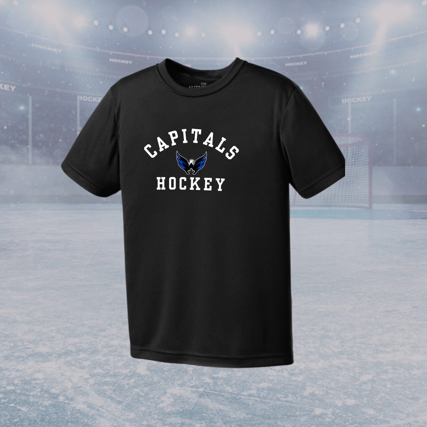 Capitals Dri Fit Short Sleeve Adult