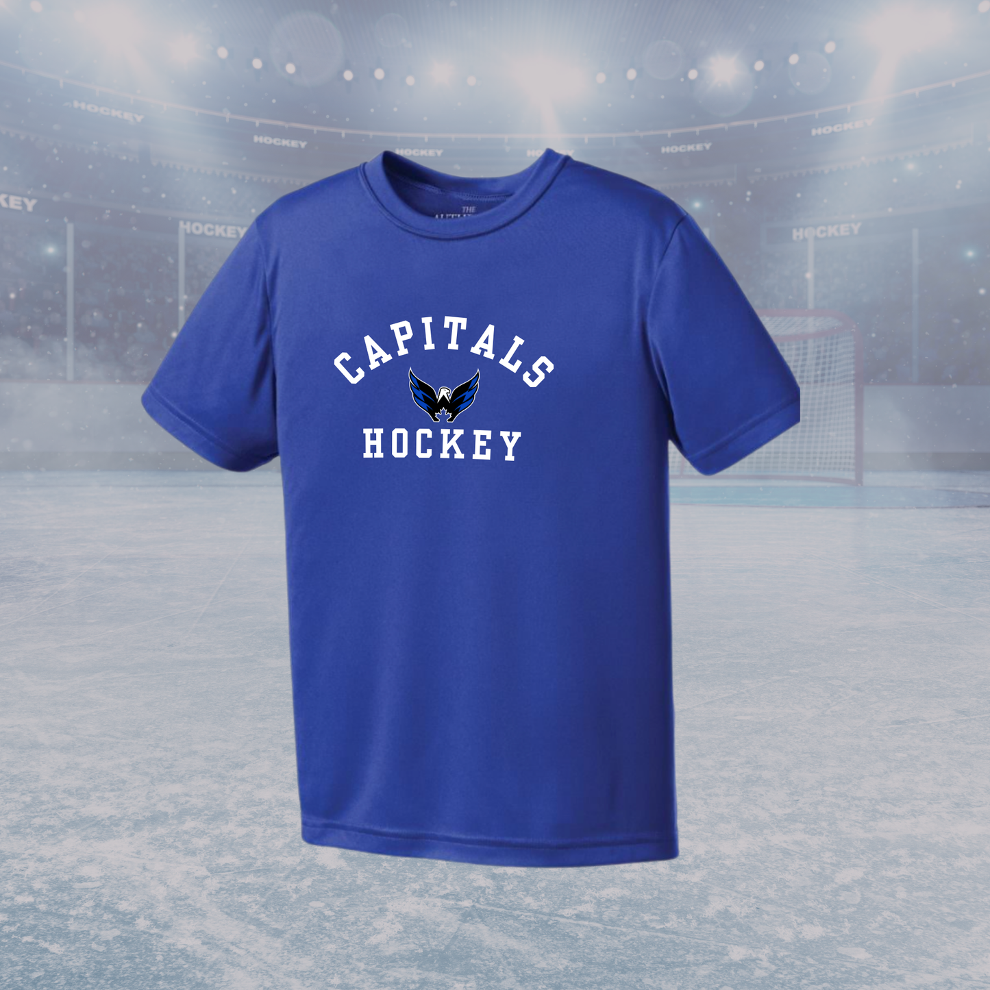 Capitals Dri Fit Short Sleeve Adult