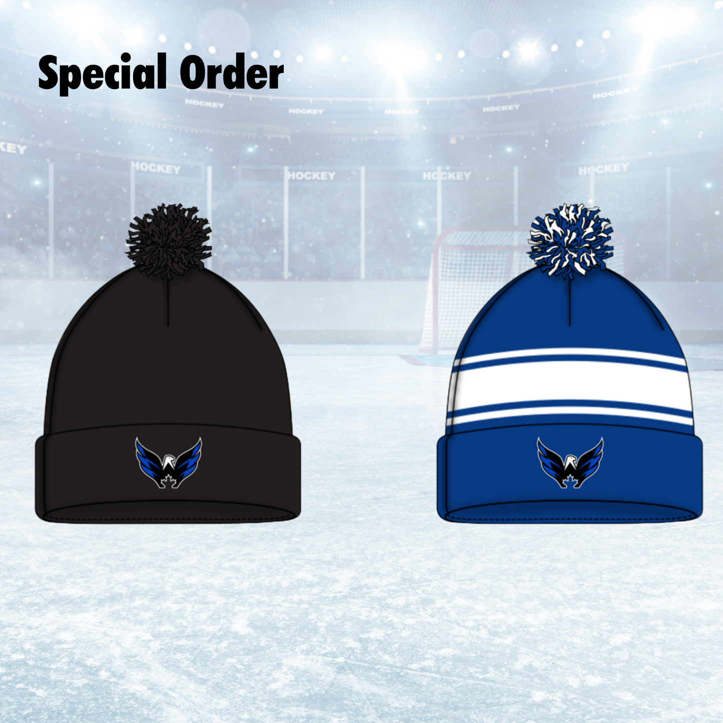 2026 North Simcoe Capitals Embroided Logo Toque