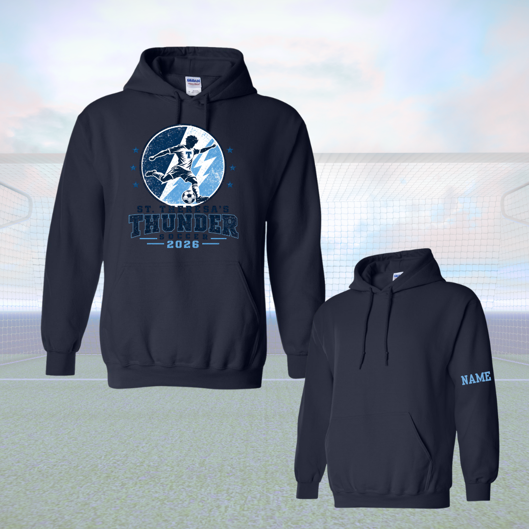 St T's Soccer Hoodie - Player