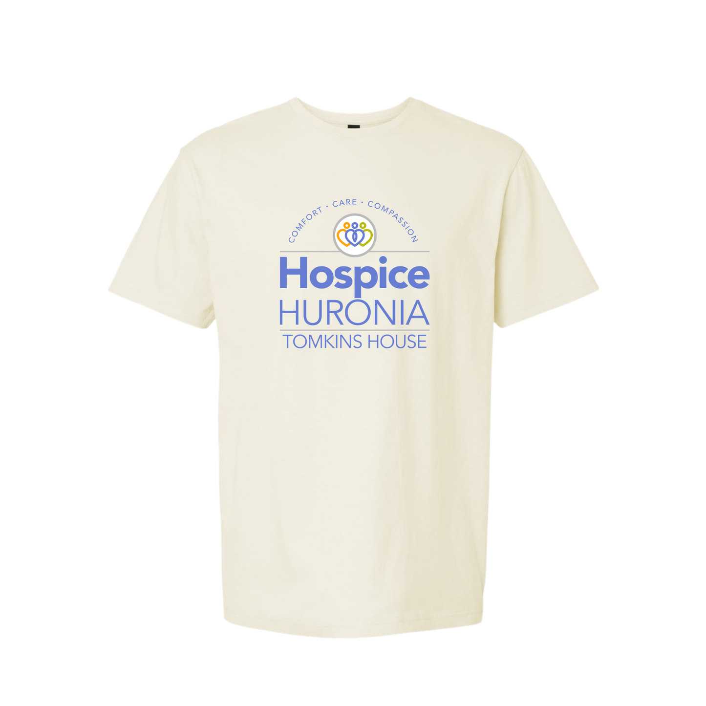 Hospice Huronia T-Shirt - Unisex Fit - Large Centre Logo