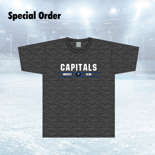 2026 North Simcoe Caps Hockey Tee - Grey