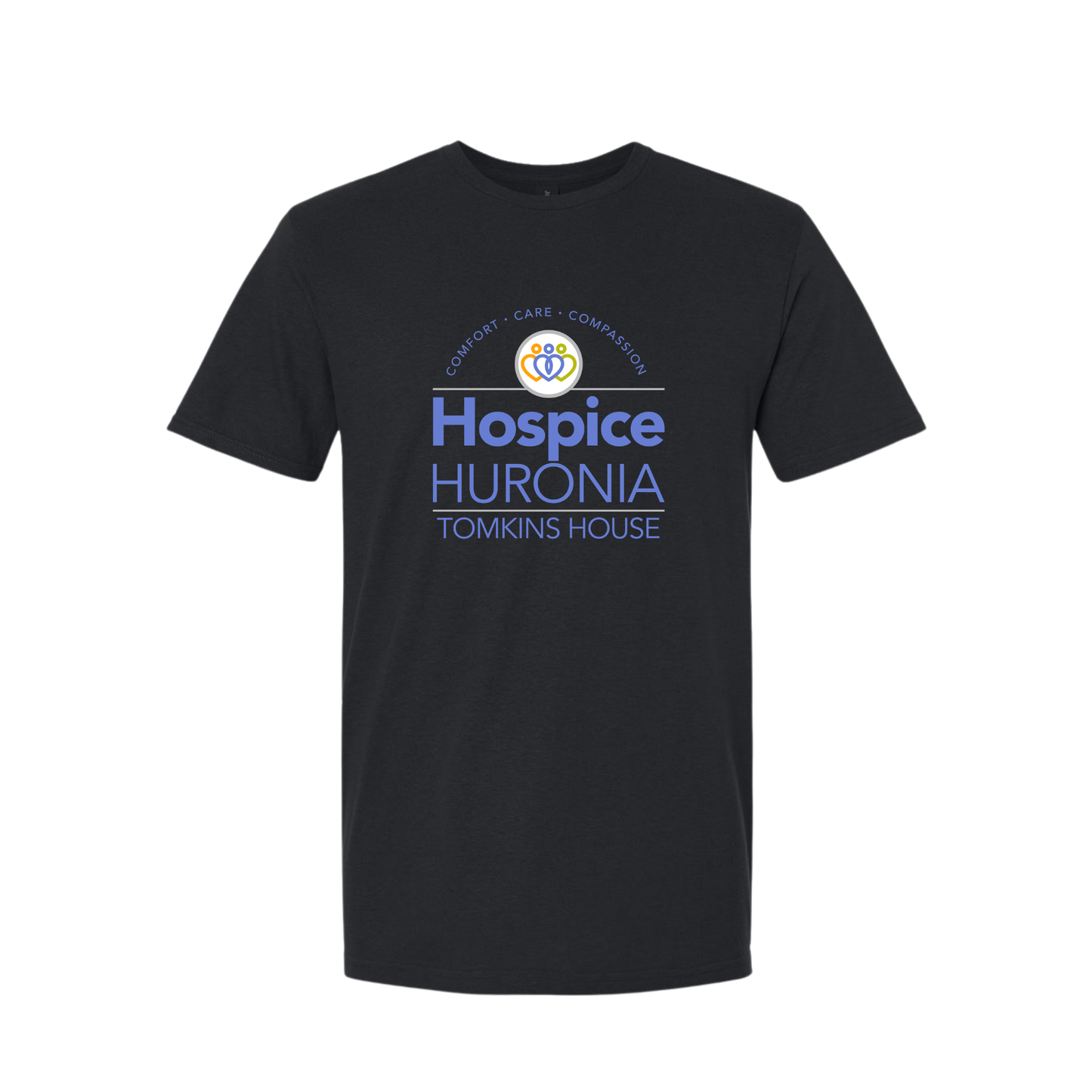 Hospice Huronia T-Shirt - Unisex Fit - Large Centre Logo