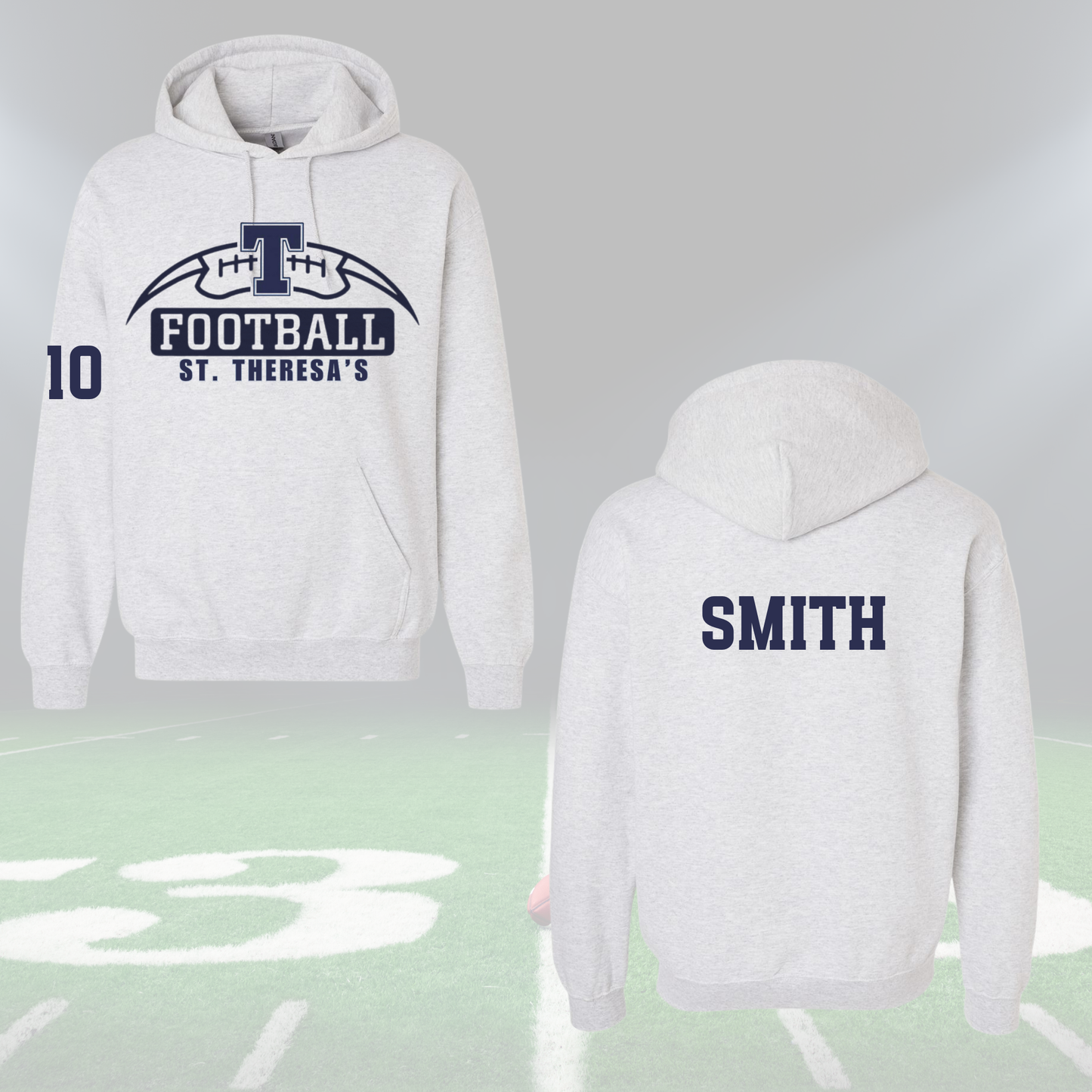 St T's Football Hoodie