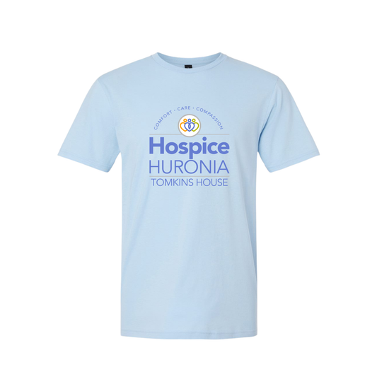 Hospice Huronia T-Shirt - Unisex Fit - Large Centre Logo