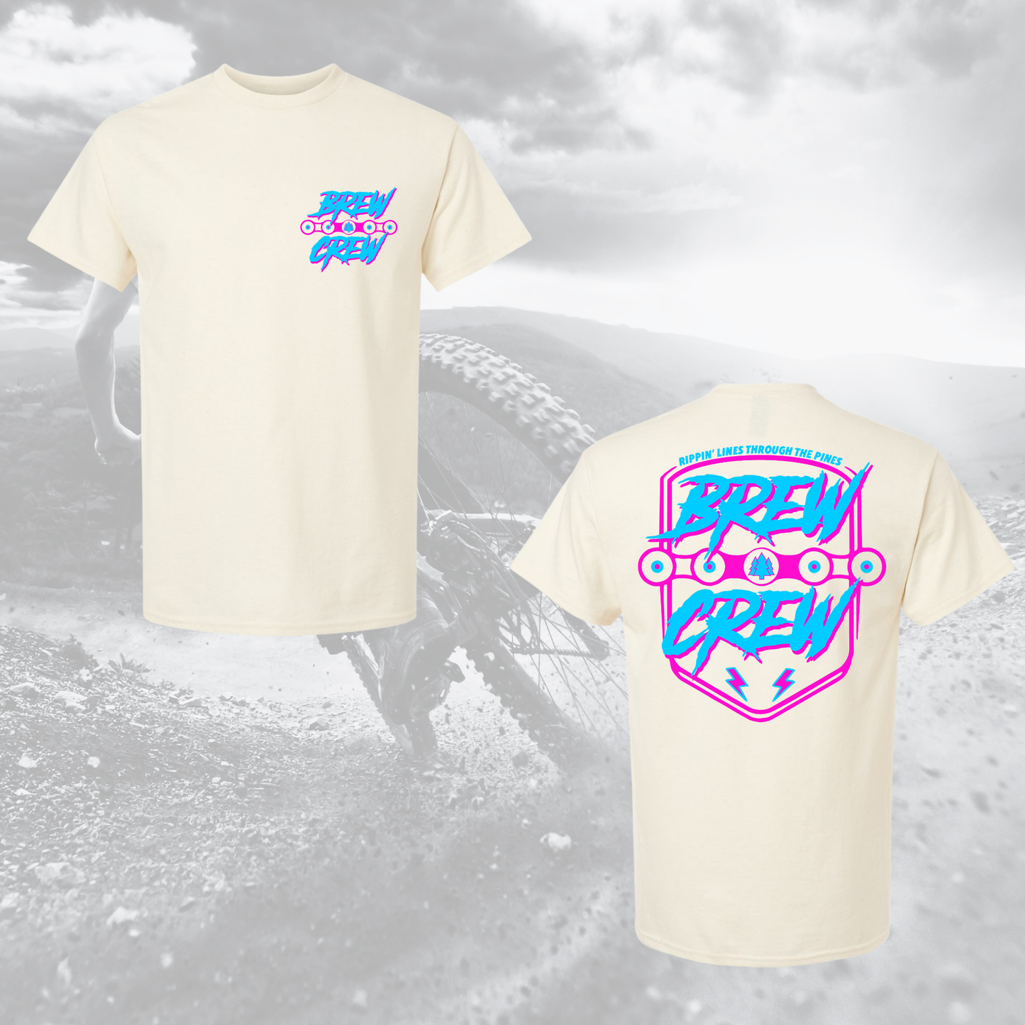 BREW CREW: Pink /Blue