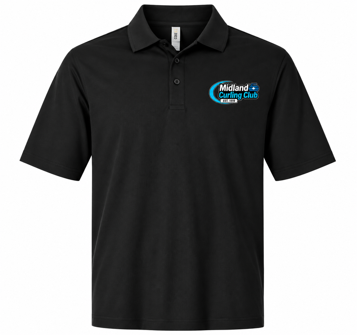 Midland Curling Club Golf Polo
