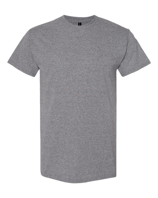 Gildan Tee: Heathered Grey
