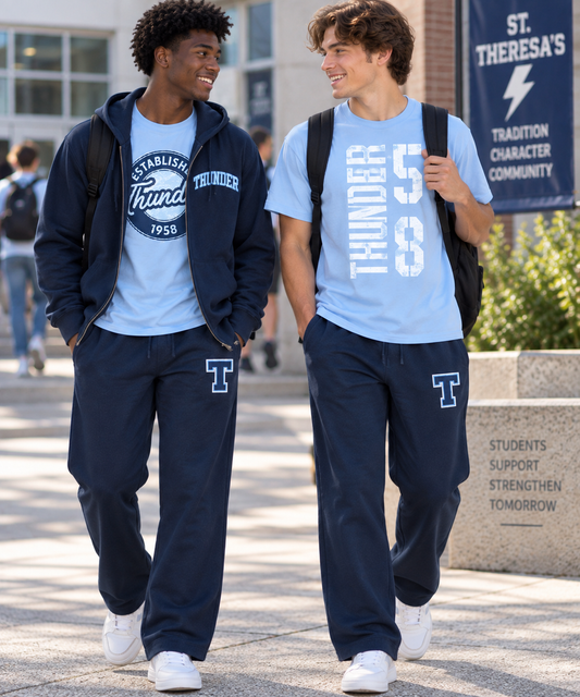The T Straight Leg Sweat Pants