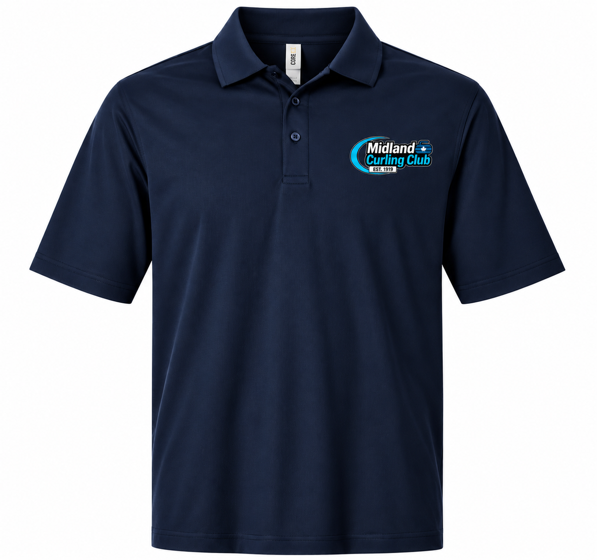 Midland Curling Club Golf Polo