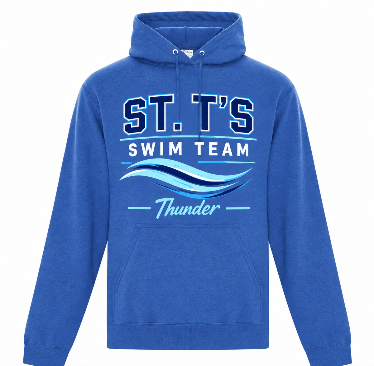 St. T's Swim Hoodie - Wave