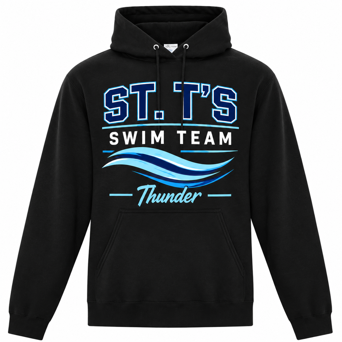 St. T's Swim Hoodie - Wave