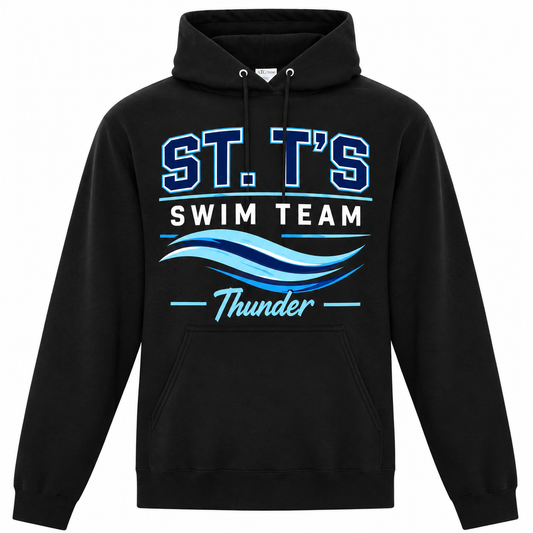 St. T's Swim Hoodie - Wave