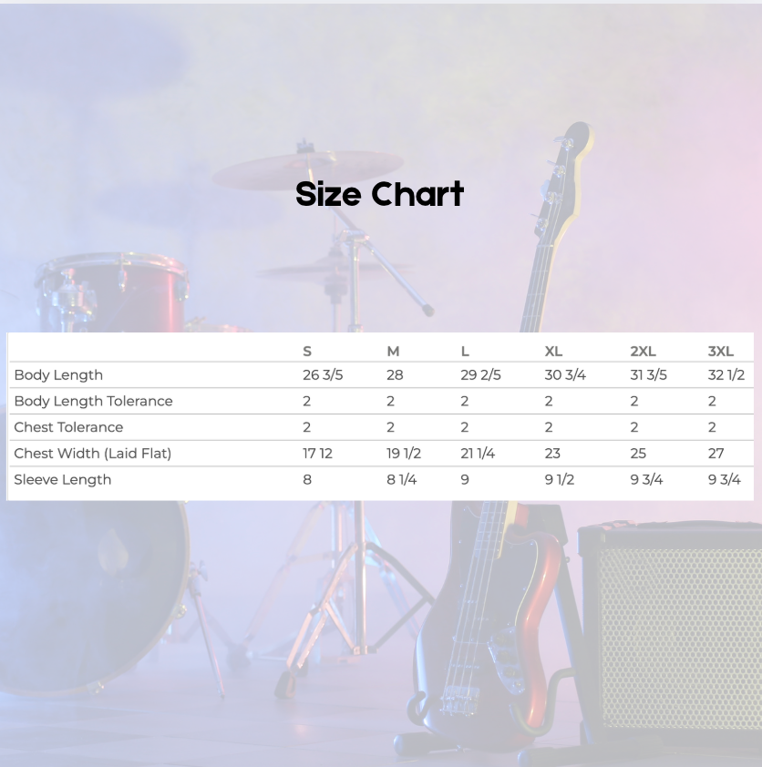 You, Me and KP Band Tee: Crest Logo