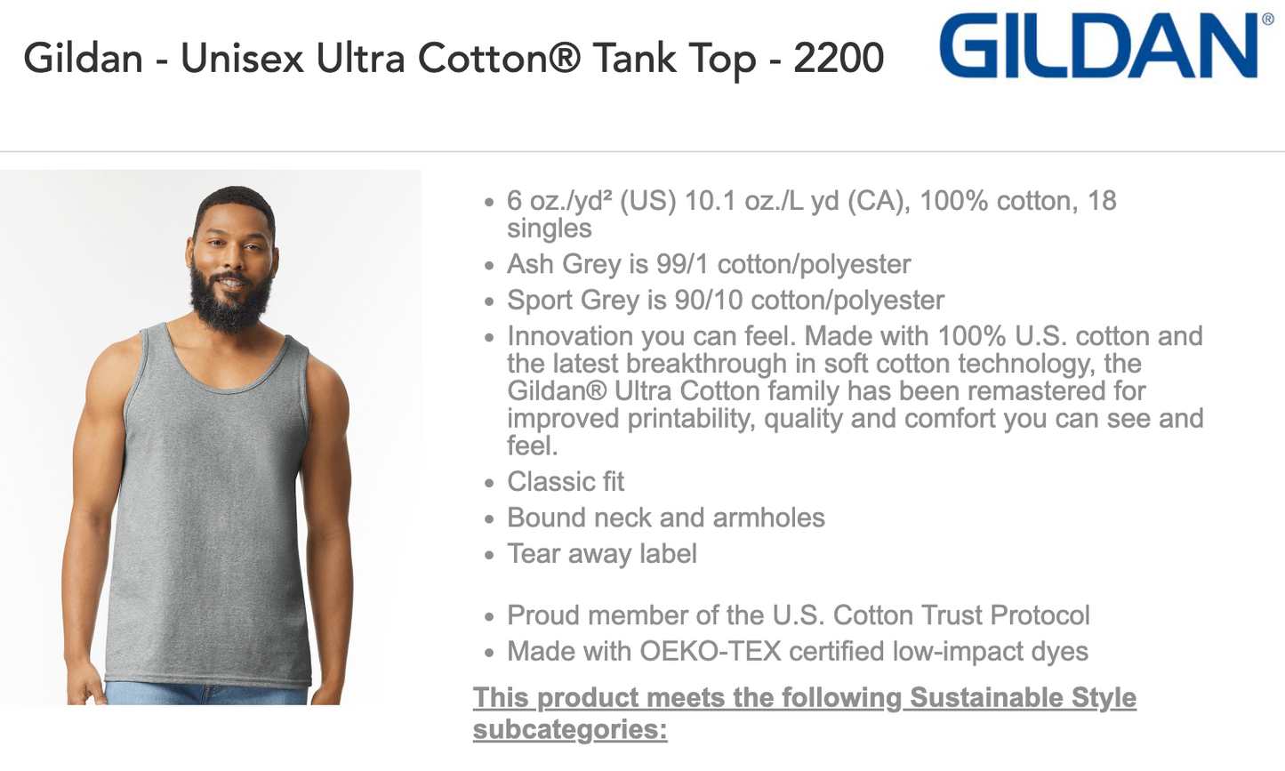 Gildan Tank