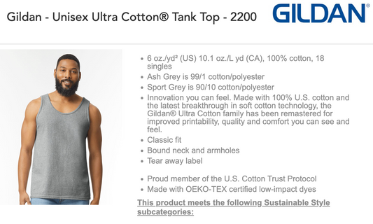 Gildan Tank