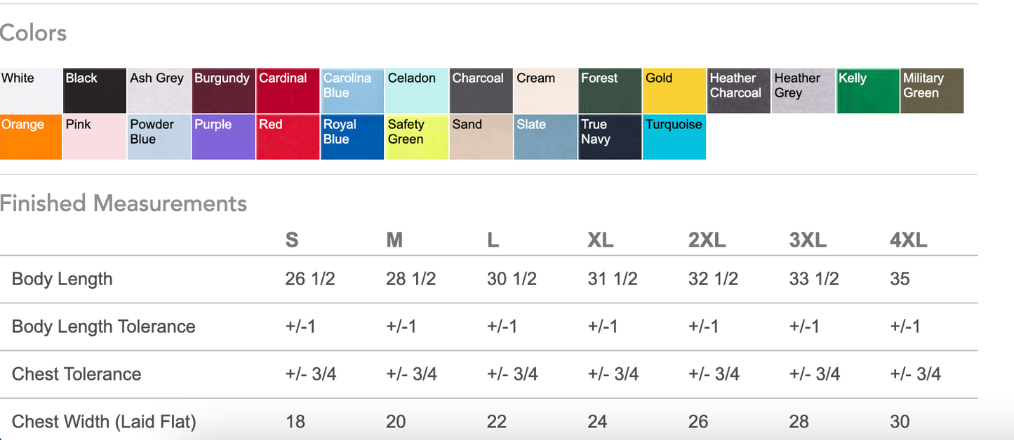 American Apparel Cotton Tee