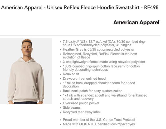American Apparel Hoodie