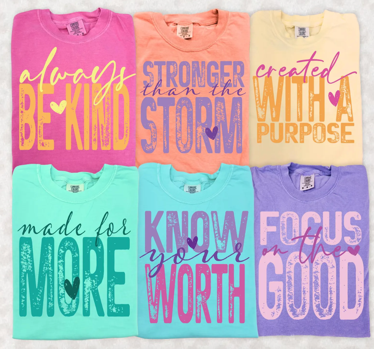 Wrapped in Colour Fundraiser Tee: CUSTOM