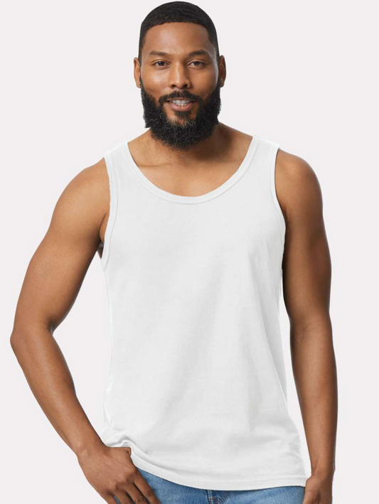 Gildan Men's Tank: White
