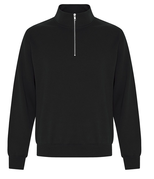 ATC 1/4 Zip: Black