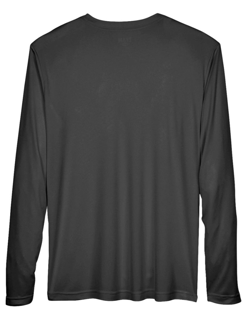 Team 365 Long Sleeve Dri Fit: Black