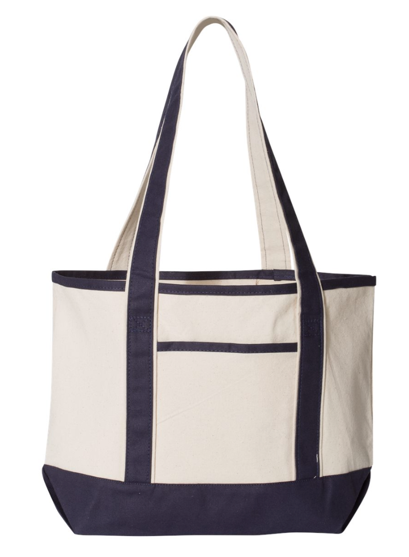 Navy Tote Bag