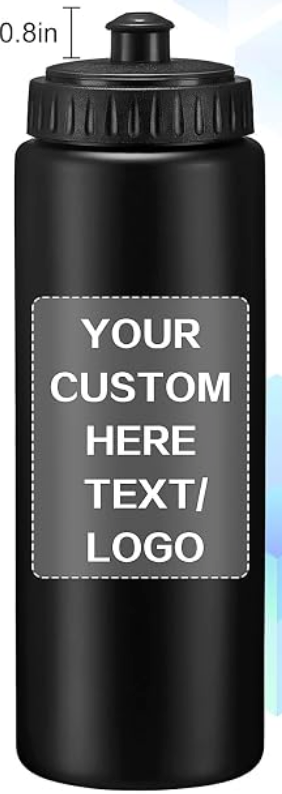 Black Water Bottles