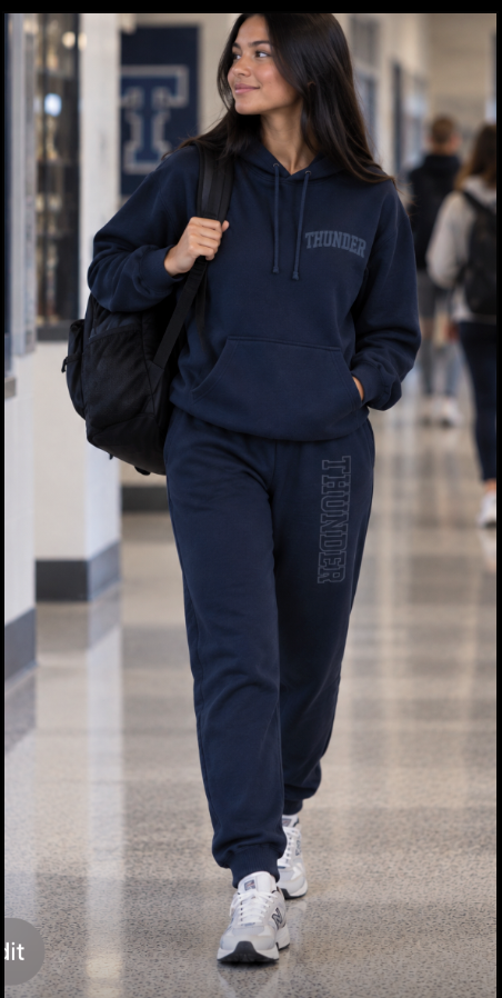 The School Edit  Hoodie (Tone on Tone)