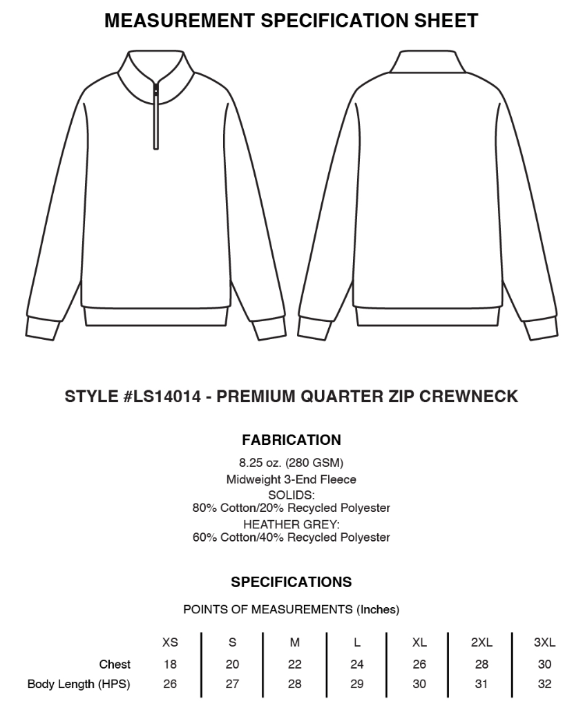 Minesing Central 1/4 Zip